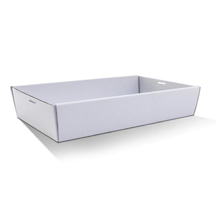 White Catering Tray Large 50pc/ctn